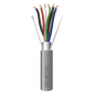 Bobina de 305 Metros (1000 Pies) de Cable / 6 x 22 AWG Blindado / Riser / Color Gris / Para Aplicaciones de Audio, Seguridad y Control
