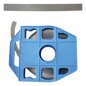 Fleje de 3/4, 0.30 x 19mm (30.5mts) (4800-01000)