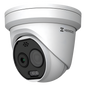 (HIKMICRO) Turret IP Bi-Espectral / Térmica (160 X 120 / 1.8 mm) + Óptica (5 MP / 2 mm ) / Rango: -20°C a 150°C / 8°C Tolerancia / VCA 3.0 (Vehiculo 60 Mts / Humano 20 Mts) / Detección de Fuego y H