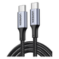 Cable USB-C a USB-C / Carga Rápida 100W / Transferencia 480 Mbps / Nylon Trenzado / 1 m (3.3 ft) / PD3.0 y QC4.0