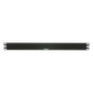 Tapa Ciega Para Rack Estándar de 19in, Plano, de Acero, 1UR, Color Negro