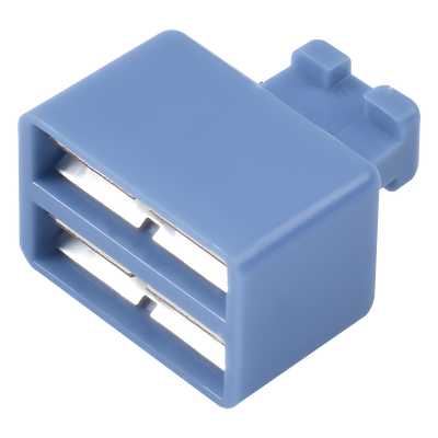 Clip de Puente, Para Uso con Regletas S66 de Siemon, de 1 Par, Color Azul