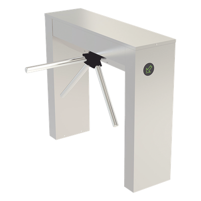 Torniquete Trípode Bidireccional de Acero Inoxidable Con Indicadores de Paso / Para Aplicaciones de Interior y Exterior Protegido / Tipo Puente