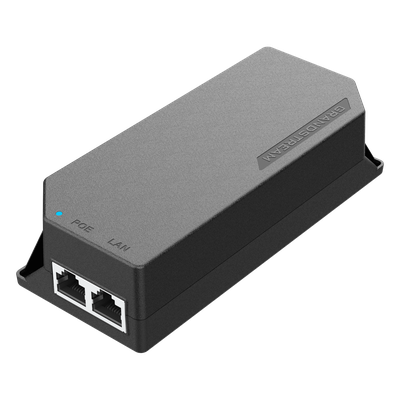 Power over Ethernet Injector / 3 Modelos: 15W / 30W / 60W / IEEE 802.3af/at/bt / Puertos 2.5G y 10G / Plug-and-Play / Alimentación 100-240VAC