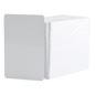 Paquete de 500 tarjetas de PVC UltraCard 30 mil CR80/ Diseñadas para impresión/ Sin Tecnología