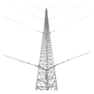 Torre Arriostrada de Piso / 57 m (187 ft) de Altura / 19 Tramos / Carga Axial 500 kg / Resistencia Viento 200 km/h / Galvanizado en Caliente