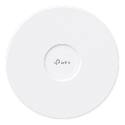 Punto de Acceso Omada / Wi-Fi 7 BE11000 MU-MIMO 2x2 / 1 Puerto 10 Gbps / Mesh Omada / Operaciones Multiencale (MLO) / Configuración por Controlador o Stand-Alone / Para Montaje en Techo/pared / Ali