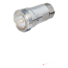 Conector RF Coaxial / DIN 7-16 Hembra / Cable 1/2\" / IP68 1 m (3.3 ft) / Auto-Expandible / 50 Ohm / DC-7500 MHz