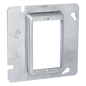 Sobretapa Cuadrada Galvanizada para Caja de 4 11-16\" / Realce de 3/4\".