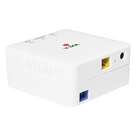 ONU Bridge EPON/GPON / 1 Puerto SC/UPC / 1 Puerto LAN Gigabit / Roseta Integrada / 91x91x41 mm / 4W