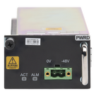 Fuente de Poder para OLT / -48 Vcc / Rango Entrada -40 a 57 Vcc / Monitoreo Activo/Standby / Conmutación Automática por Falla