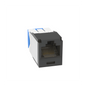 Conector Jack RJ45 / Categoría 6A / Sin Blindaje / Terminación sin Impacto / Gel Anti-Corrosión / 22-26 AWG / Negro