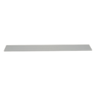 Tapa de Canaleta Ranurada / 4.25 in Ancho / 1.8 m Largo / 6 ft Equivalente / PVC sin Plomo / Gris