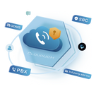 Conmutador IP en la nube / Hasta 20 extensiones / 8 llamadas simultáneas / 1 GB almacenamiento / SBC integrado