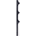 Poste de Paso para Cerca Eléctrica / Tubo de Acero Galvanizado / 25 mm (1 in) de Diámetro / 75 cm (29.5 in) de Longitud / 3 Aisladores / Pintura Negra Resistente a la Intemperie / 0.57 kg