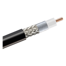 Cable coaxial RF / 50 Ohms / 5 m (16.40 pies) / Malla trenzada / Baja pérdida / Exterior