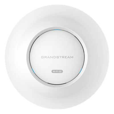 Punto de acceso Wi-Fi 6E tribanda GWN 802.11ax, con administración desde la nube gratuita o stand-alone.
