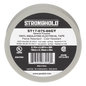 Cinta Eléctrica STRONGHOLD para Aislar, de PVC, Uso General Reparación y Mantenimiento, Grosor de 0.18mm (7 mil), Ancho de 19mm, y 20.12m de Largo, Color Gris