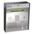 Control de acceso telefónico / Gabinete para sobreponer / 2 puertas / 3000 números / 11 dígitos / LCD / Análogo o digital / Expandible a 16 puertas / Programable por PC