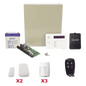 Kit de alarma inalámbrico con panel VISTA-48, teclado 6160RF, contactos 5800MINI, sensores PIR y control remoto