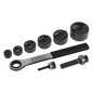Juego de 6 Sacabocados de 1/2 a 2 Pulgadas (12.7 a 50.8 mm). con Estuche