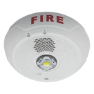 Sirena con Estrobo LED / 2 Hilos / Techo / Candela Seleccionable 15-177 cd / Sincronización System Sensor Sync / Compatible SpectrAlert