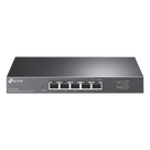 Switch / 5 Puertos / 2.5 Gbps / No Administrable / Escritorio / 25 Gbps Capacidad de Conmutación / Sin Ventilador / Carcasa Metálica
