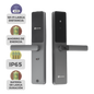 Cerradura Inteligente / Wi-Fi / Bluetooth  / Códigos Temporales Para Visitantes / Lectura de Huella / Lectura de Tag / Contraseña /  Botón para Timbrar / Apertura Remota /  Alarma Anti-intrusión /