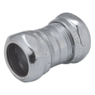 Conector de Compresión / Acero Galvanizado / 3/4 in / Pared Delgada / 10 mm (0.394 in) de Alto