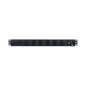 PDU Básico de Montaje en Rack, Con 10 Salidas NEMA 5-15R y Protección Contra Sobretensiones,  Enchufe de Entrada NEMA 5-15P, de 19in, 1UR, 15 Amp, 120 Vca
