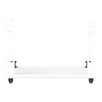 Soporte Para 2 Adaptadores de Fibra Óptica Opticom®, Para Uso con Gabinetes Multipropósito, de Instalación a Presión, Color Blanco