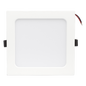 Spot Cuadrado Empotrable / 17.5 x 17.5 cm / Luz Fría / 110 V / 15 W / 1200 lúmenes / 25000 hrs / Ángulo de apertura 120° / IP20