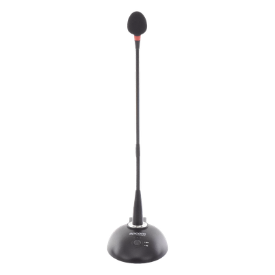 Micrófono | Cuello de Ganso con Base | Soporta Phantom | Salida Balanceada XLR