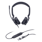 Auriculares USB con Cable / Cancelación de Ruido IA / Altavoz 35 mm / USB-C con Adaptador USB-A / Compatible Microsoft Teams
