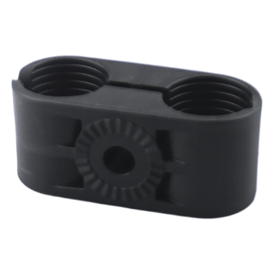 Paquete de 10 Sujetadores Plasticos Para Cable Coaxial de 5/8\"