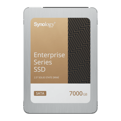 SSD SATA de 2,5\" Serie Enterprise | 7000 GB | Alto Rendimiento Estable | Resistencia Empresarial | Protección de Datos Integral | Análisis de Vida Útil | Compatibilidad con Synology DSM | Garantía