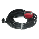 Cable de Programación / 2.5 m (8.2 ft) / Conector 10 Pines Serial a DB9 / Para Paneles FireNET y FireNET Plus