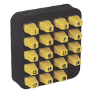Kit de Mapeo de Red / RJ45 / 19 Ubicaciones Simultáneas / 3.6 cm x 7.6 cm x 8.4 cm / 54 g