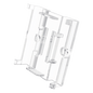 Soporte en de Pared para Etiqueta de Tinta Electrónica / AccessPRO / Fijo / Compatible con 2.13\" - 2.66\" - 2.9\" - 4.2\" - 5.8\" - 7.5\"