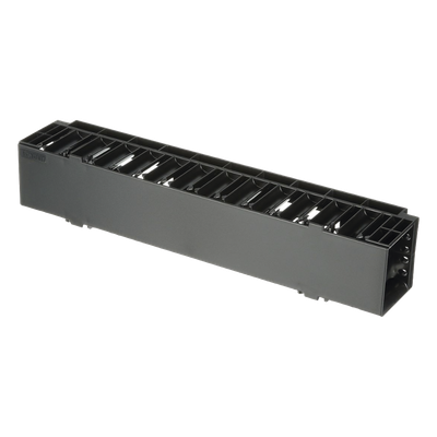 Organizador de Cables Horizontal NetManager, Sencillo (Solo Frontal), Para Rack de 19in, 2UR