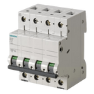 Interruptor automático magnetotérmico / 4 polos / 16 A / Curva C / 6 kA / 400 VCA / Riel DIN