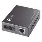 Convertidor de Medios / 1 Gbps / Fibra Multimodo SC / RJ45 10/100/1000 Mbps / Alcance 550 m (1804.5 ft) / Plug and Play