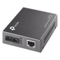 Convertidor Fibra Óptica Multimodo /  1 Puerto RJ45 10/100/1000 Mbps / Puerto Fibra Óptica SC 1000 Mbps / Hasta 550 metros / Plug and Play