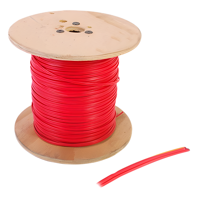 Carrete de Alambre de 305 Metros (1000 Pies) / 2 x 16 AWG / Riser / Tipo ZIP FPLR-CL3R / Para Aplicaciones en Sistemas de Detección de Incendio y Sistemas de Voceo