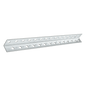 Ángulo Perforado / 50 cm (19.7 ft) / Ancho 2.5 cm / Soporte Guía Horizontal / Acero Galvanizado