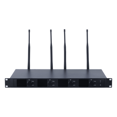 Receptor Micrófono Inalámbrico Digital UHF | Transmisión Digital U-Band pi/4-DQPSK | Distancia 80 mts | Encriptación de Audio | 2197 Ecualizaciones | 15625 Efectos de Reverberación | Pantalla LCD