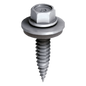 Tornillo Autoperforante / Acero Inoxidable A2 / Punta Endurecida / Arandela Selladora / Antideslizante / Espesor 17 mm