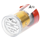 Elemento de 100 Watt en Línea 7/8\" para Wattmetro BIRD 43 en Rango de Frecuencia de 100 a 250 MHz.