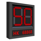 Pantalla LED para Aplicación de Estacionamientos / Indicador de Estados como Exceso de Velocidad, Velocidad Normal