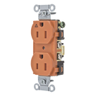Contacto Dúplex / 15A 125V / 2 Polos 3 Hilos / NEMA 5-15R / Grado Comercial / Nylon / -40°C a 75°C